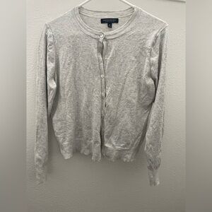 Banana Republic Light Gray Women's Cardigan